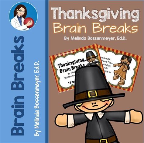 Friday Free Download. Thanksgiving Brain Break Cards. https://drive ...