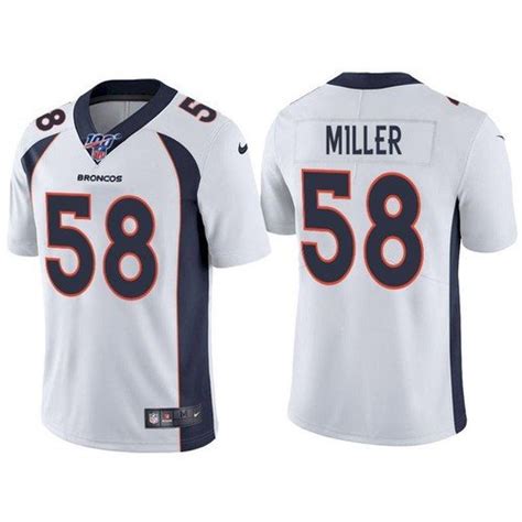 Broncos Von Miller 100th Season Jersey – US Sports Nation