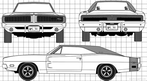 1969 Dodge Charger Drawing at PaintingValley.com | Explore collection of 1969 Dodge Charger Drawing