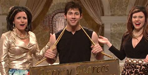 Nick Jonas Wears Some Major Bling in ‘SNL’ Skit | Nick Jonas, Saturday ...