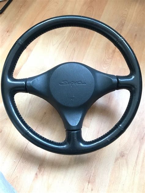 Toyota supra mk4 oem steering wheel very good condition | in Leicester ...