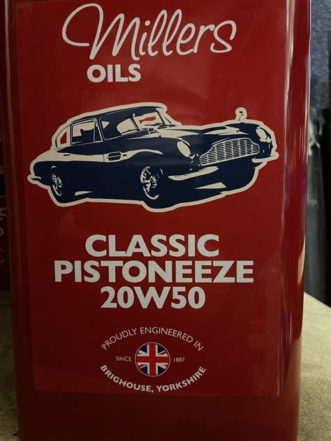 Millers Oils Classic 20w/50 - 5 litres - Triumph Special Tuning