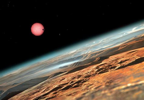 Planetary Atmosphere In Trappist-1 System Photograph by European ...