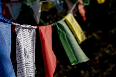 Buddhist Flags 2 | Taken with a Canon 6D on the Salève. Edit… | Flickr