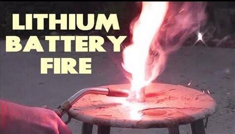 Lithium battery fire prevention strategy - GensTattu