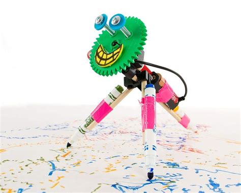 Amazon.com: TeacherGeek Super Wiggle-Bot - Doodling, Scribbling ...