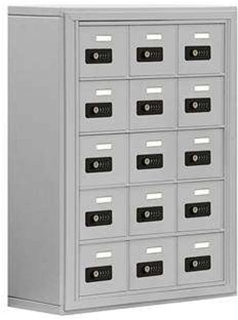 Cell Phone Lockers with Resettable Combination Locks - Wall Safes and ...