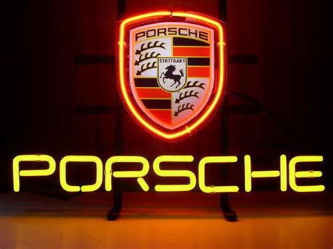 Custom Porsche Stuttgart Auto Neon Sign – Custom Neon Signs