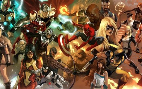 Marvel Superheroes Wallpaper (62+ images)