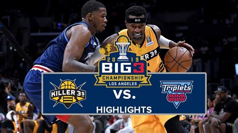 BIG3 Championship | Killer 3s vs. Triplets | Highlights - YouTube