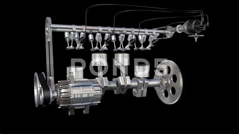 Internal Combustion Engine Animation