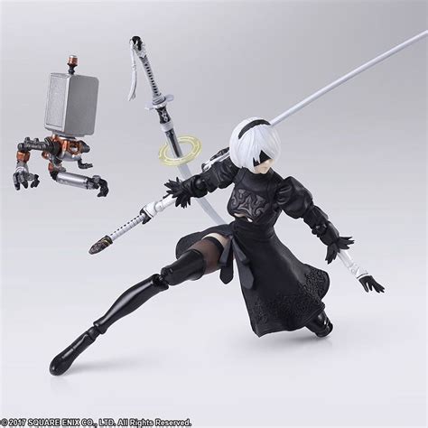 Square Enix Brings Nier: Automata's 2B to Life as an Action Figure