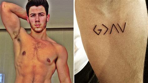 Nick Jonas Gets New God Tattoo -- See the Pic!