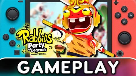 Rabbids: Party of Legends | Nintendo Switch Gameplay - YouTube