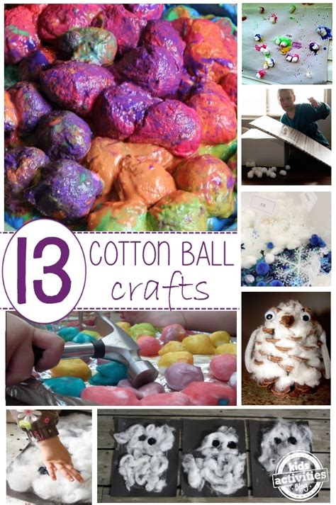 13 Crazy Cotton Ball Crafts for Kids | Kids Activities Blog