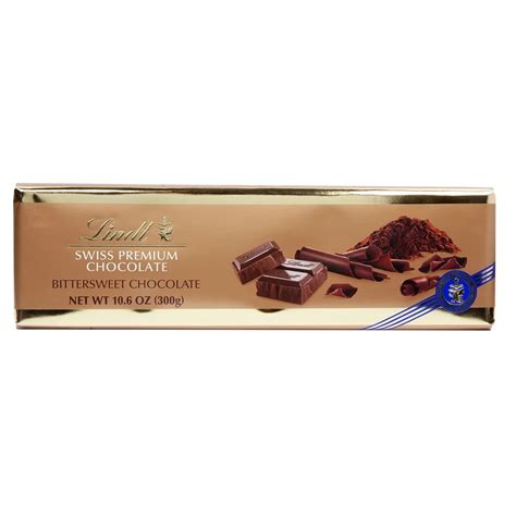 Lindt Swiss Surfin Bittersweet Dark Chocolate Gold Bar | World Wide ...