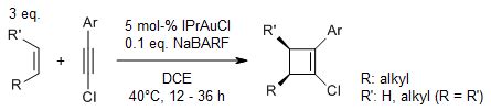 Cyclobutene synthesis