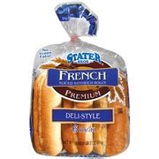 Stater Bros. Sliced Sandwich Rolls,French Deli Style: Calories ...