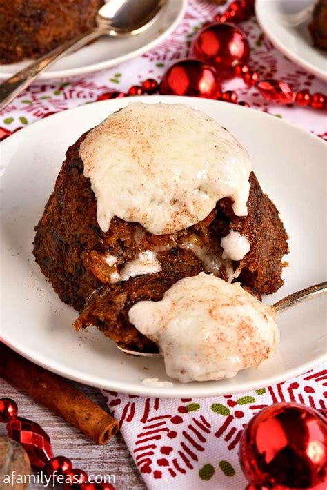 Christmas Pudding with Hard Sauce - A Family Feast®