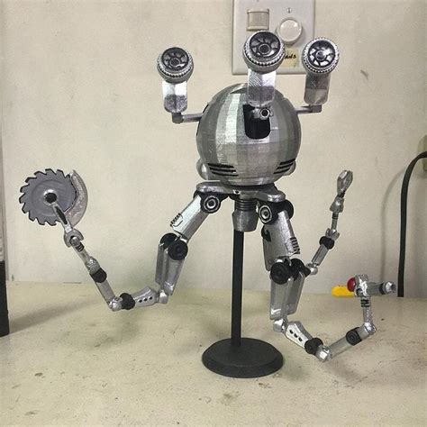 A 3D Printed Version of Codsworth, The Mr. Handy Robotic Butler From ...