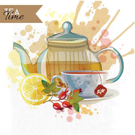 Afternoon Tea Clip Art, Vector Images & Illustrations - iStock