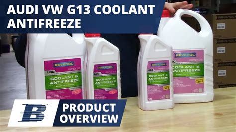 Audi VW G13 Coolant RAVENOL LGC Antifreeze Product Overview - YouTube