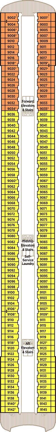 Crystal Serenity Deck Plans: Ship Layout, Staterooms & Map - Cruise Critic