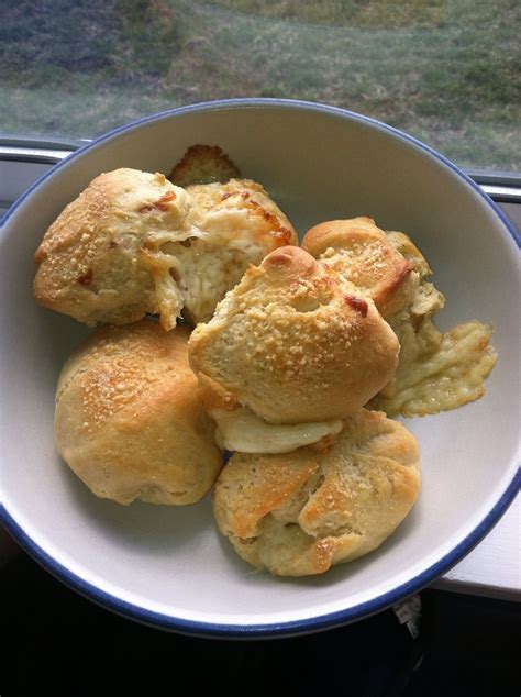 two happy bellies.: stuffed cheese buns.