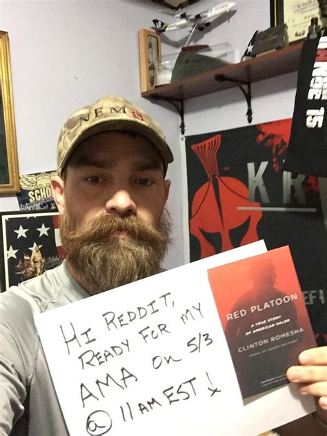 I’m Clinton Romesha, Medal of Honor recipient and author of Red Platoon ...