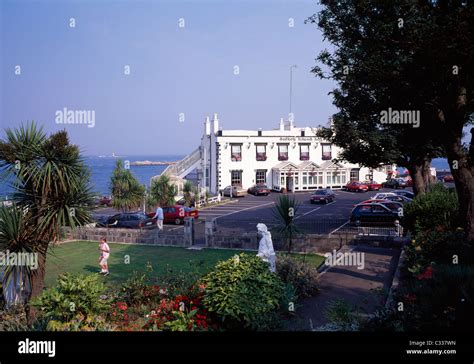 Dalkey, Co Dublin, Ireland, Dalkey Island Hotel Stock Photo: 36336769 ...