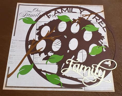 Family Tree - Scrapbook.com | Family tree, Scrapbook pages, Scrapbook