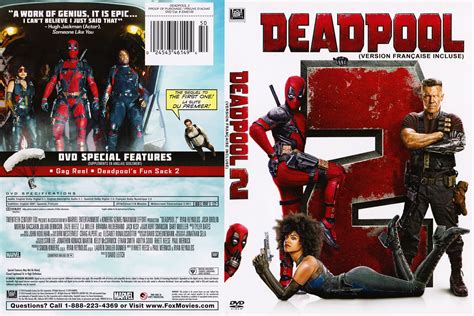 Deadpool 2 DVD Cover Poster