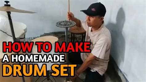 How To Make A Homemade Drum Set Like A Pro - YouTube