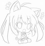 Free Printable Chibi Coloring Pages For Kids sketch template