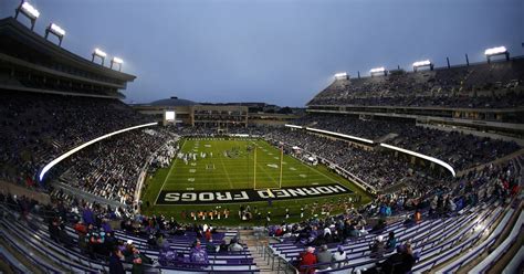 TCU Football to open stadium at 25% capacity to begin season - Frogs O' War