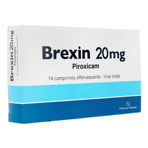 Brexin 20mg comprimés effervescents - Anti-inflammatoire non stéroïdien