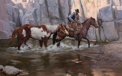 Tom Browning - Prix de West | Western paintings, Western artist, Horse art