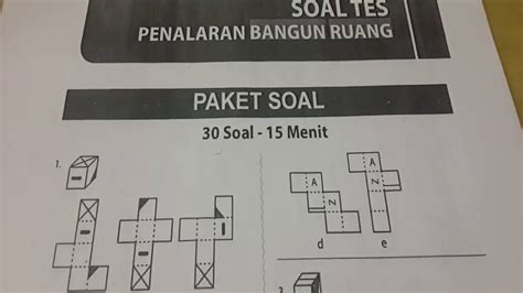 Soal Psikotes Rotasi Kubus Dan Jawabannya / Tes 1 Tes Pengetahuan Umum ...