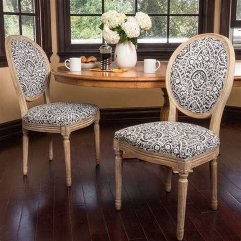 Phinnaeus Upholstered Dining Chair - Set of 2 - Walmart.com - Walmart.com