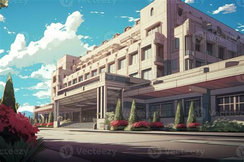 Hotel stars anime visual novel game. Generate Ai 27736618 Stock Photo at Vecteezy