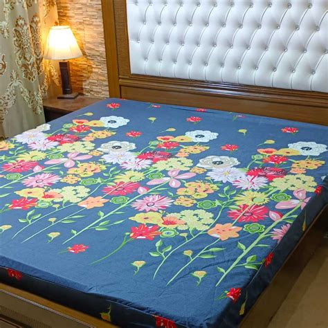 Printed Waterproof Mattress Cover - Plush