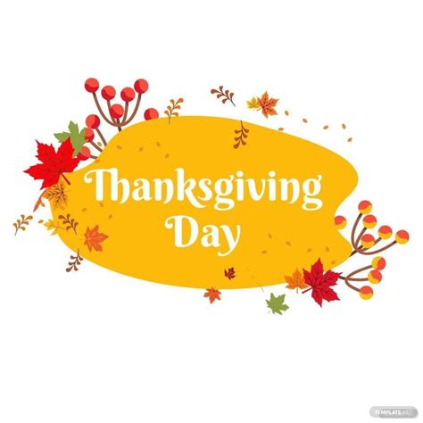 Happy Thanksgiving Day Clipart in Illustrator, PSD, SVG, JPG, EPS, PNG - Download | Template.net