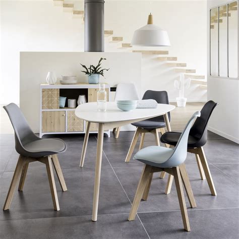 Luminaires | High back dining chairs, Scandinavian dining table, Interior design dining room