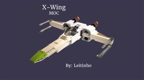 LEGO MOC Lego Custom X-Wing MOC by Leitinho | Rebrickable - Build with LEGO