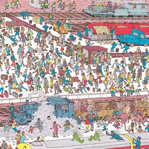 Where's Wally? Find the Hidden Characters in This Fun Picture