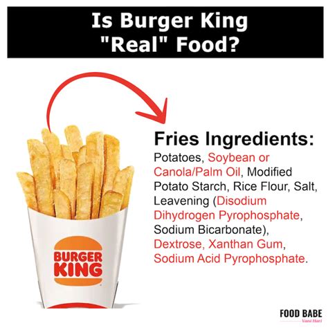 Burger King Ingredients Finally Revealed in the Whopper, Fries, and ...