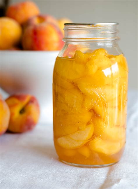 Easy Canned Peaches - Seasoned with Sunshine