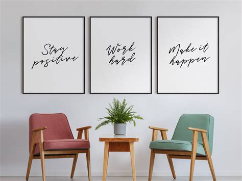 Office Wall Art Inspirational print for office decor | Etsy