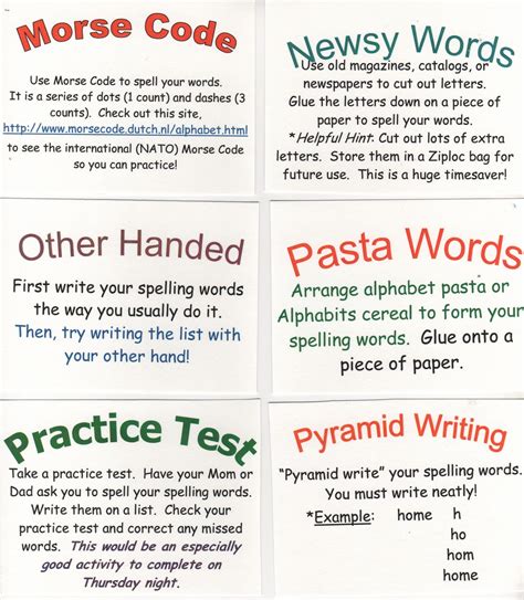 ELEMENTARY SCHOOL ENRICHMENT ACTIVITIES: 72 SPELLING IDEAS