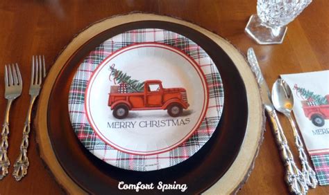 Ideas for Simple Christmas Place Settings – Comfort Spring